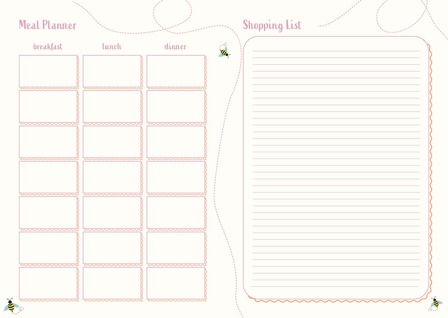 Bee Kind 2026 Planner