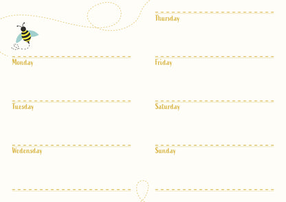 Bee Kind Undated Digital Planner