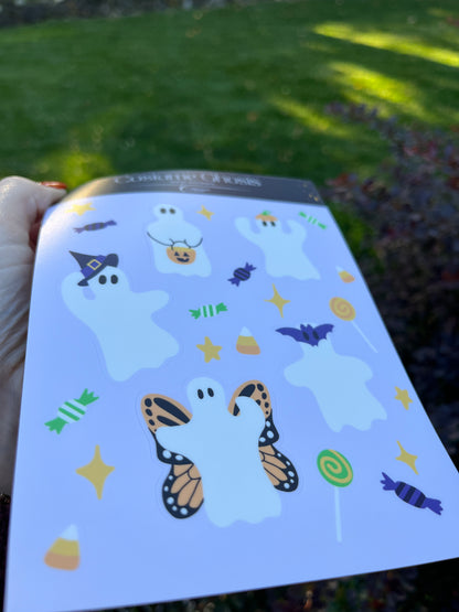Costume Ghosts Sticker Sheet