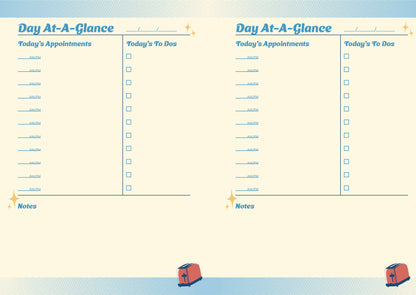 Live, Laugh, Toaster Bath Undated Digital Planner